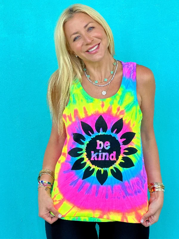 Be Kind Sunflower Tank Top