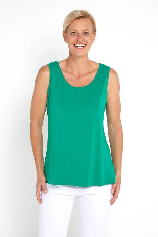 Bamboo Tank Top - Emerald