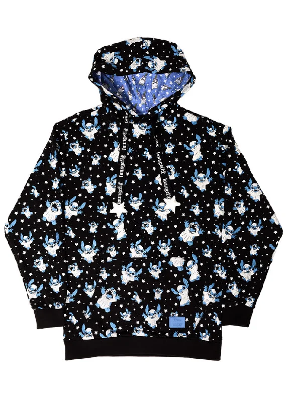 Disney Stitch Ghost AOP Unisex Hoodie