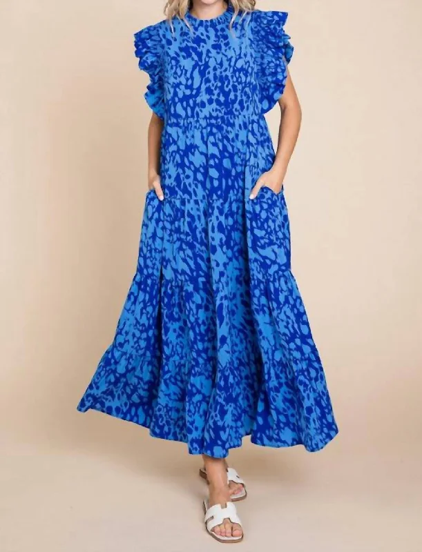 Betty Maxi Dress In Blue