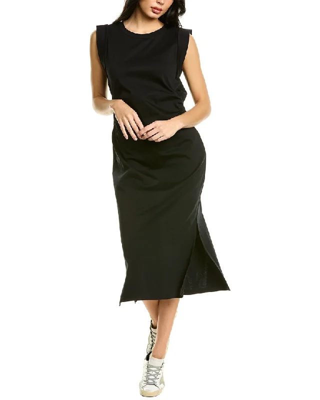 Vince Waist Tie Midi Dress