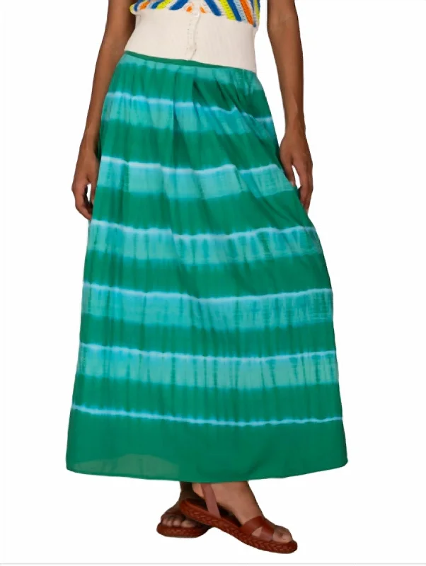 Deena Skirt In Emerald