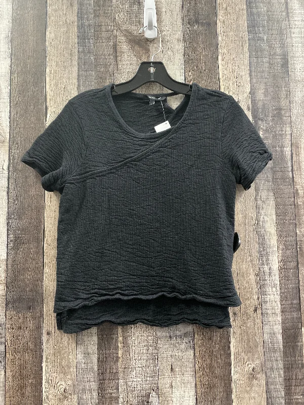 Top Short Sleeve By Vero Moda In Black, Size: S