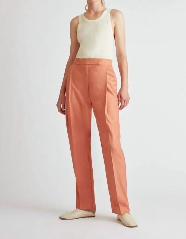 Marley Pant In Warm Guava