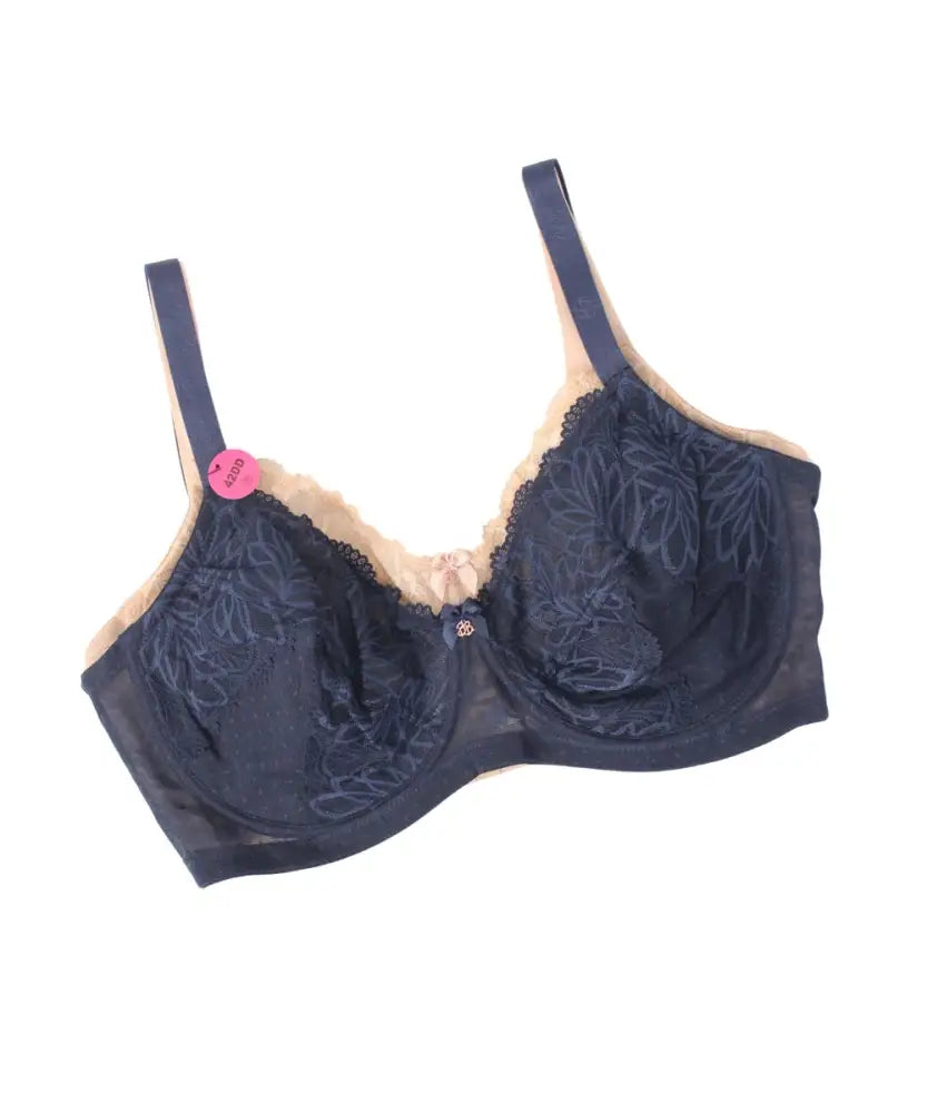 Ladies 2 Pack Lace Underwire Bra