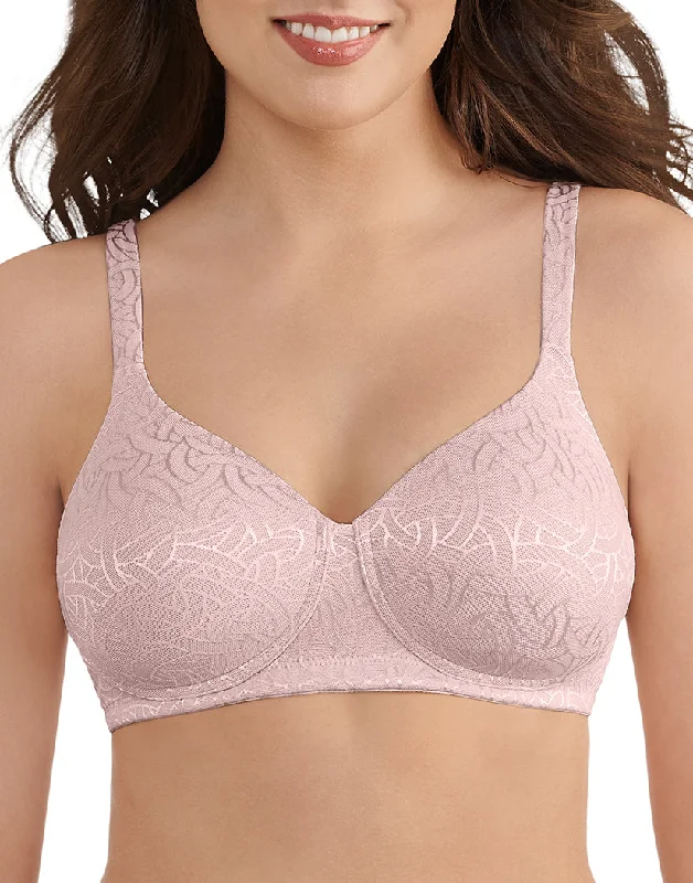 Vanity Fair Body Shine Full Coverage Wirefree Jacquard Bra 72298