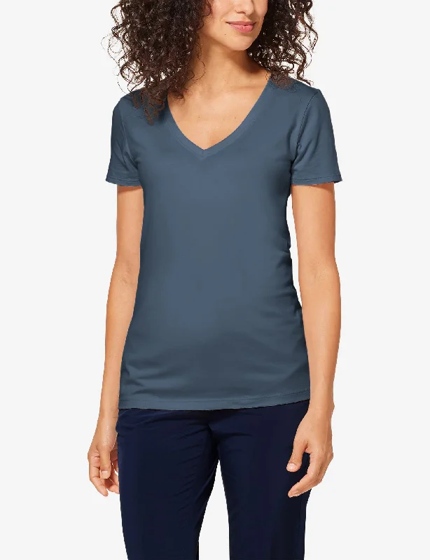 Women's Second Skin V-Neck Tee