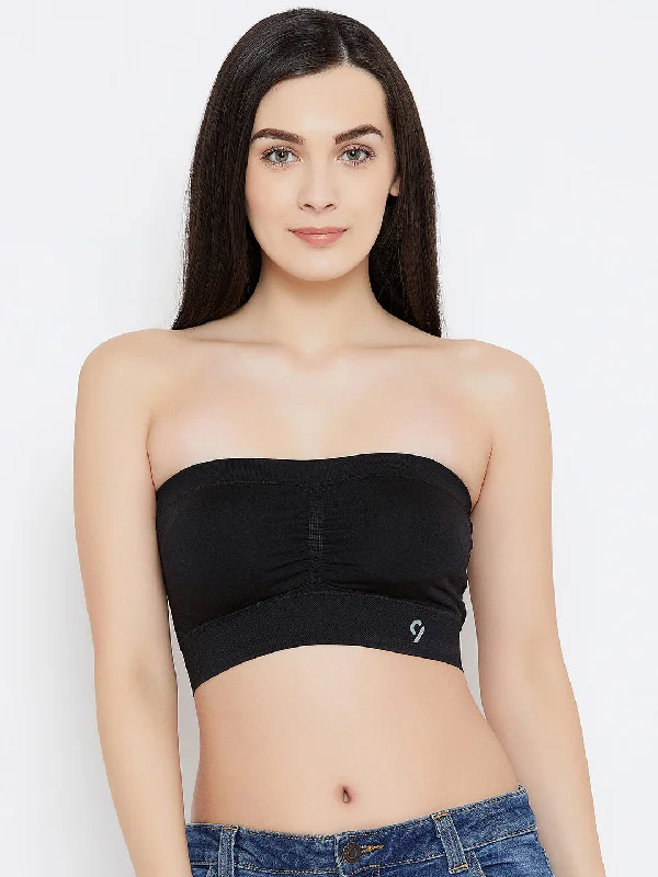 C9 Airwear Solid Non-Wired Lightly Padded Everyday Bra - Black