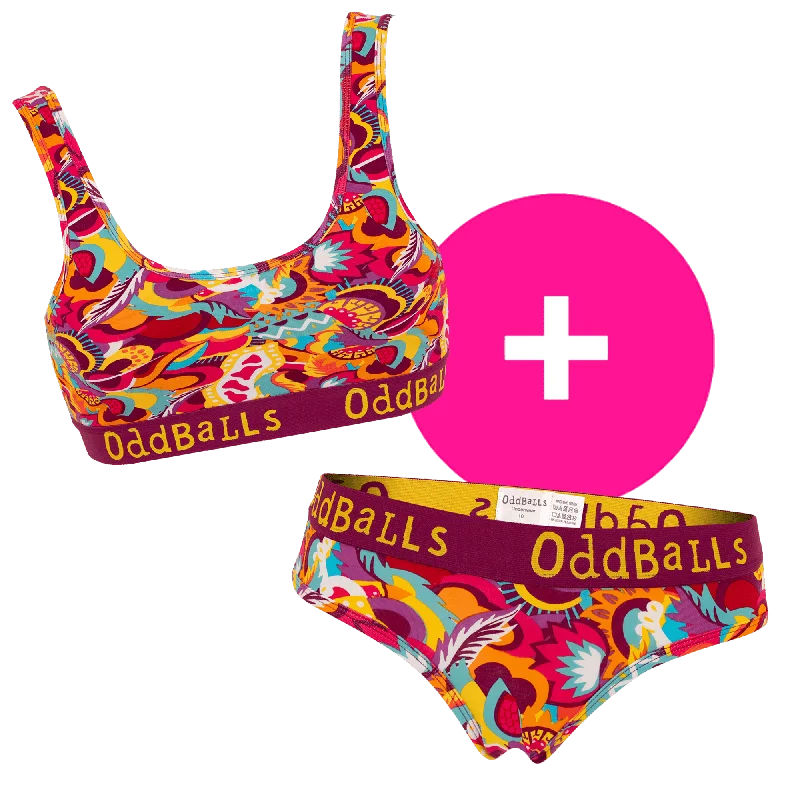 Festival - Women's Bralette and Briefs Bundle