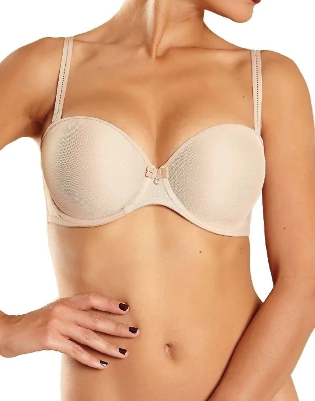 Vous Et Moi Strapless Bra In Ultra Nude