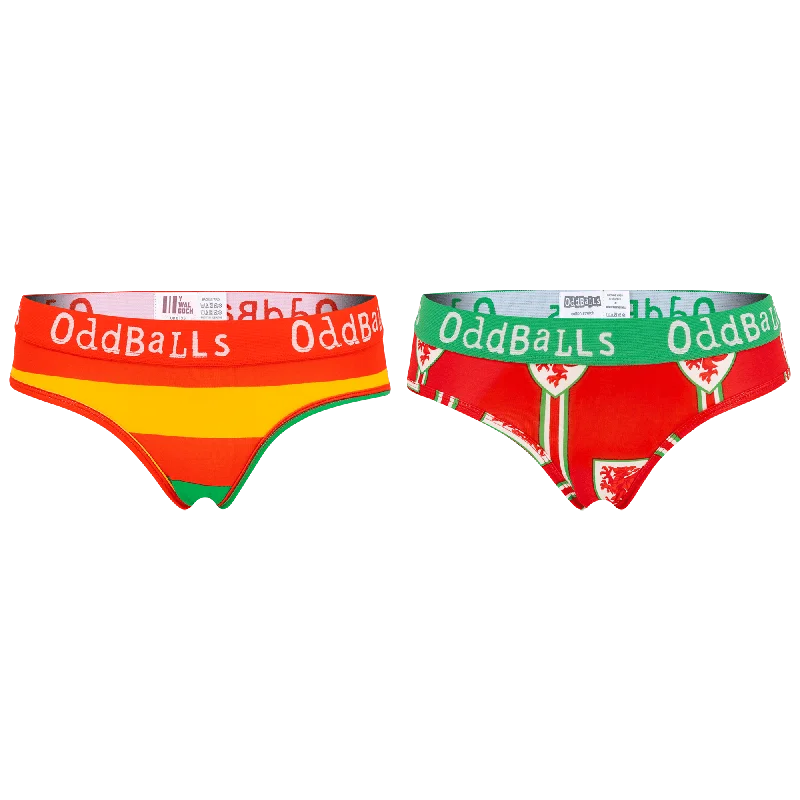 FA Wales Bundle - Ladies Briefs 2 Pack Bundle