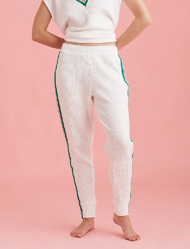 Luxe Waffle Tennis Jogger